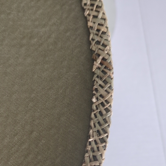 Scala 100% Seagrass Straw Fedora Hat One Size Fits Most - Picture 6 of 9